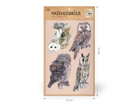 Nažehlovačka L 006 - Sovy (1)