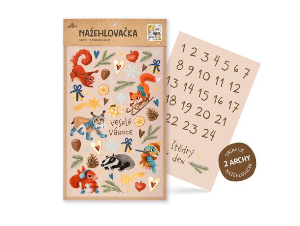 Nažehlovačka L 047 - Adventní kalendář