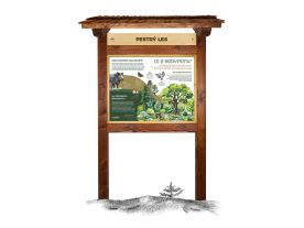 Naučná tabule L - Pestrý les