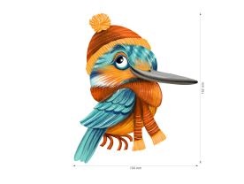 Nažehlovačka M 066 - Zimní ledňáček (2)