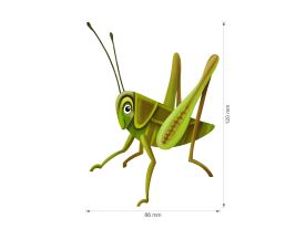 Nažehlovačka S 022 - Mix žluťásek, kobylka, včela (3)