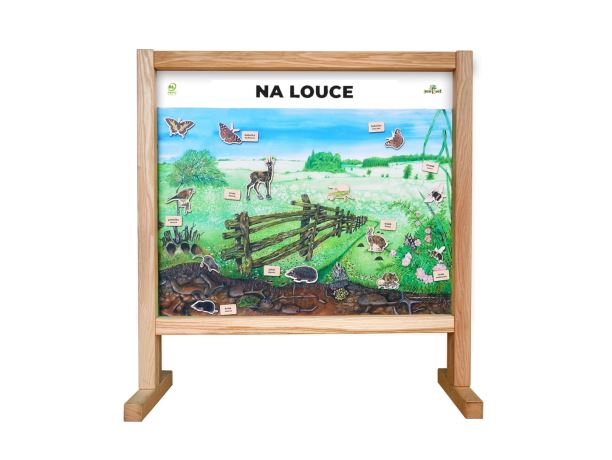 Stolní biotop s magnety - Louka