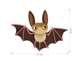 Nažehlovačka L 029 - Netopýři (7)