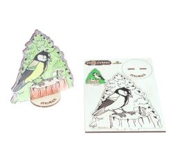 Vymalovánky - Sýkora