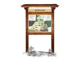 Naučná tabule L - Obnova lesů