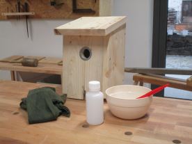 Stavebnice ptačí budka (1)