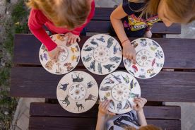 Otočné kolo - Listy (4)