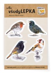 všudyLEPKA vel. 1 -042 - Ptáci II