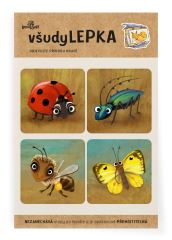 všudyLEPKA vel. 1 -016 - Mix hmyz
