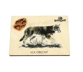Magnet velký - Vlk