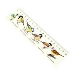 Papírová záložka s měřítkem - Sýkory