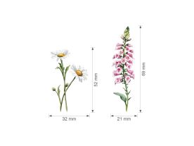 Nažehlovačka M 096 - Luční kvítí srdce (3)