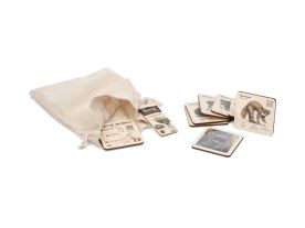 Mini frotážová sada - Zvířátka z lesa 1