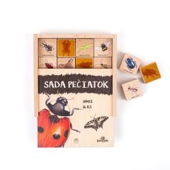 Razítka 16 kusů - Hmyz