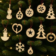 Ozdoby dřevěné - Housle (2)