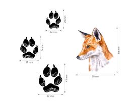 Nažehlovačka L 023 - Lišky (5)