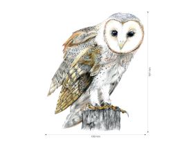 Nažehlovačka M 030 - Sova pálená (2)