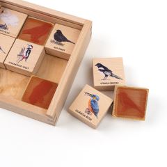 Razítka 9 kusů - Ptáci kolem nás (1)