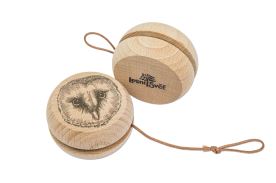 Dřevěné JOJO - Sova pálená pérovka