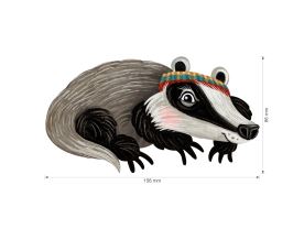 Nažehlovačka M 065 - Zimní jezevec (2)