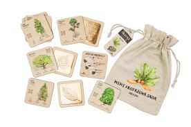 Mini frotážová sada - Dřeviny