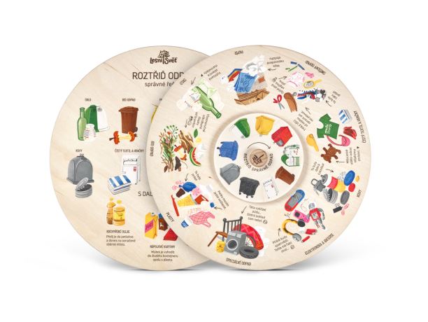 Otočné kolo - Roztřiď odpad