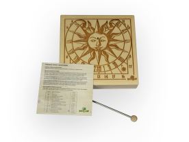 Sluneční hodiny stolní - gravírované