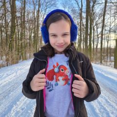 Nažehlovačka M 068 - Zimní veverka (1)