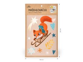 Nažehlovačka M 067 - Zimní liška (1)