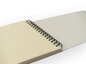 Eko blok z recy papíru M - Liška (1)