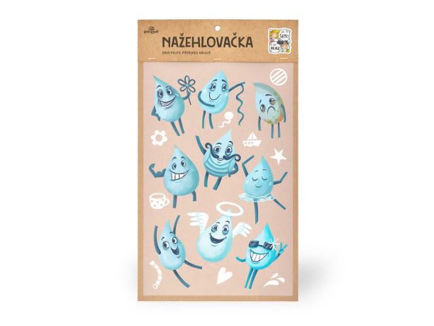 Nažehlovačka L 046 - Kapky vody