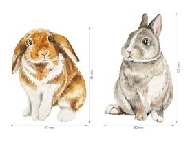 Nažehlovačka L 037 - Králíčci 2. (2)