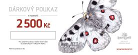Dárkový poukaz 2 500 Kč