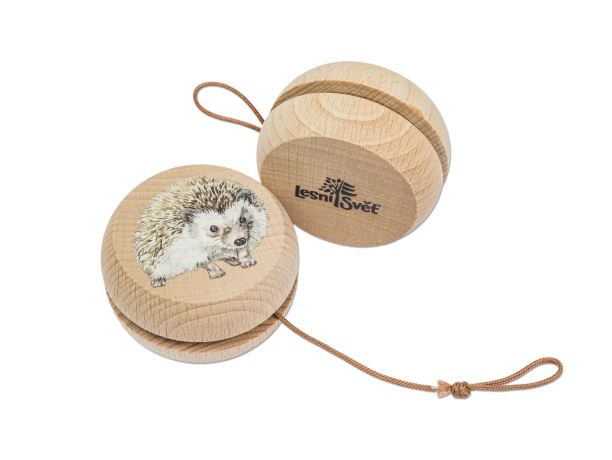 Dřevěné JOJO - Ježek bělobřichý