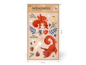 Nažehlovačka L 035 - Zimní veverka (1)