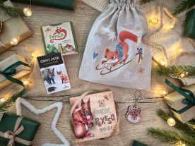 "Tajemství lesa" - dárkový balíček + klíčenka zdarma