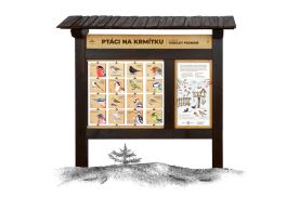 Tabulky poznání zvukové M - Ptáci na krmítku