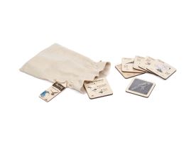 Mini frotážová súprava - Vtáky okolo nás SK