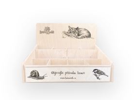 Dřevěný prodejní displej