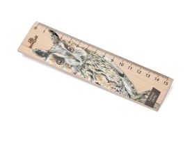 Dřevěné pravítko 15 cm - Kalous