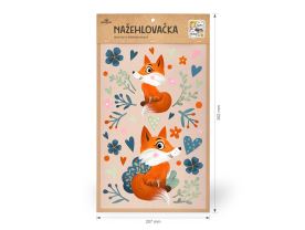 Nažehlovačka L 028 - Lišky (1)