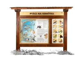 Ptáci na krmítku M Ptáci na krmítku M