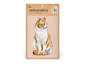 Nažehlovačka M 075 - Kočka rezavobílá