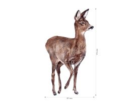 Nažehlovačka L 014 - Srnčí rodinka (2)