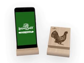 Stojánek na mobil a tablet L - Tetřev