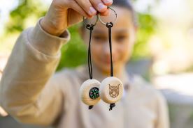 Přívěsek kompas - Rys (3)