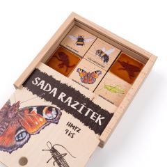 Razítka 9 kusů - Hmyz (3)