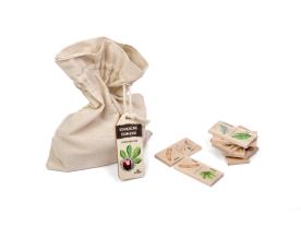 Edukační domino - Lesní dřeviny