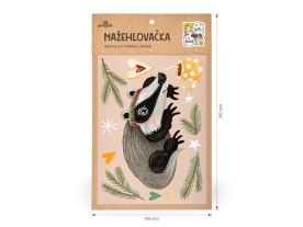 Nažehlovačka M 065 - Zimní jezevec (1)