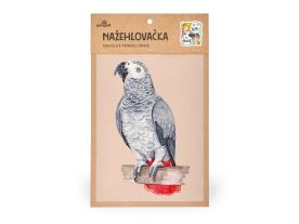 Nažehlovačka M 079 - Papoušek šedý Žako
